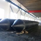 Túi khí cao su hàng hải 2m X 12m Nhà máy đóng tàu Túi khí trục vớt thuyền