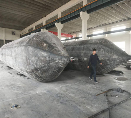 Chứng nhận ISO Túi khí cứu hộ bơm hơi cao su tự nhiên 1,5 * 18m 12 lớp