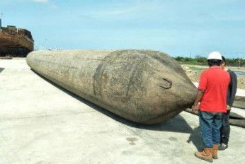 Túi khí cao su cho tàu chiến hạng nặng