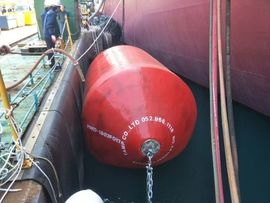 Tàu đến tàu đậu tàu Marine Foam Filled Fender Part Pneumatic Rubber Fender