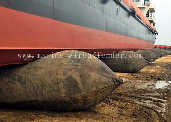 Thả tàu và nâng tàu Airbag cao su khí nén