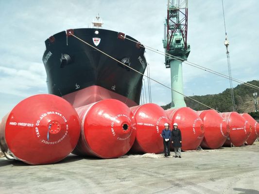 Các bộ đệm chứa bọt có thể tùy chỉnh cho các ranh giới hàng hải và chặn tàu