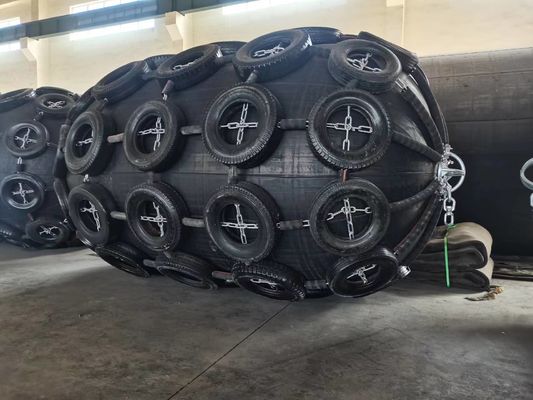 Gửi hàng đến tàu chở hàng Khí nén hàng hải Fender Bơm hơi