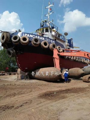 Lên tàu Túi khí cao su hàng hải khí nén xì hơi